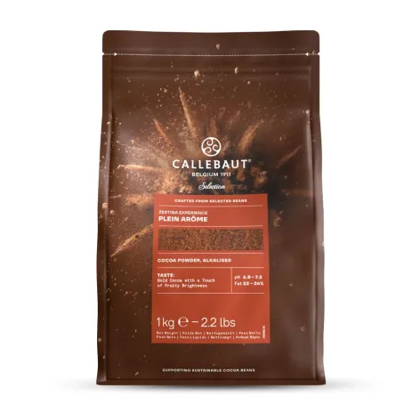 pack shot.webp Cacao Barry Cocoa Powder; Plein Arome  - 1kg
